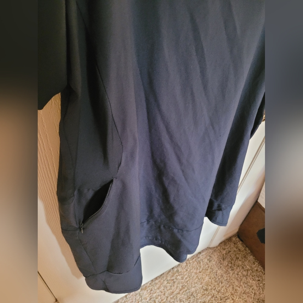 Adidas Oversized Black Lightweight Athleisure Dress Womens Plus Size 3XL - Picture 5 of 7